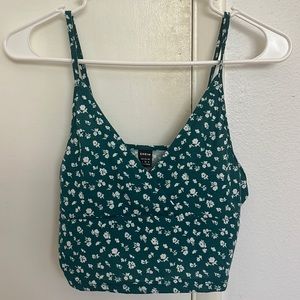 shein green tank